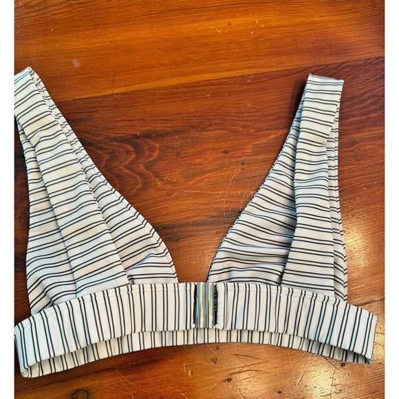 ELLEJAY Puka Black & White Striped String Bikini size s/m - Picture 7 of 13